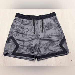 Jordan Printed Diamond Dri-FIT Sport Mesh Shorts Black XL  New No Tags